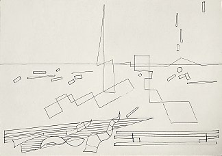 抽象构图 Abstract composition (1976)，赫里霍里·哈夫里连科