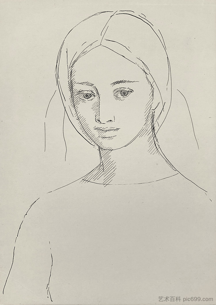 女性形象 Female image (c.1965 - c.1975),赫里霍里·哈夫里连科