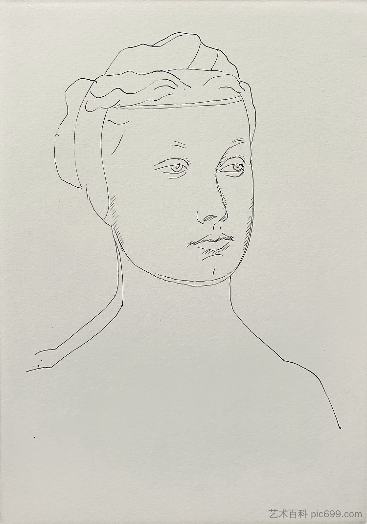 女性形象 Female image (c.1965 - c.1975)，赫里霍里·哈夫里连科