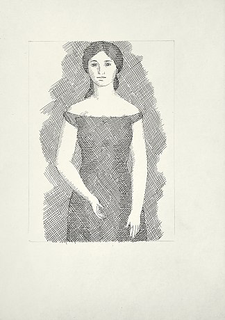 女性（普希金）形象 Female (Pushkin) image (c.1965 – c.1975)，赫里霍里·哈夫里连科