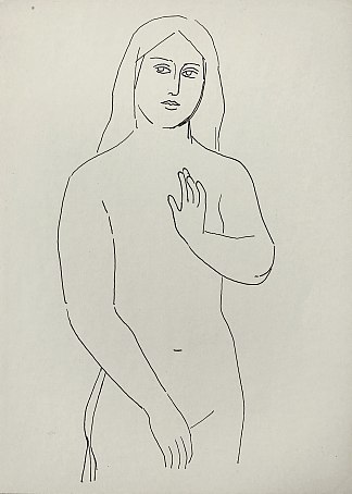 裸 Nude (c.1965 – c.1975)，赫里霍里·哈夫里连科