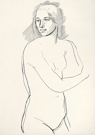 裸 Nude (c.1965 – c.1975)，赫里霍里·哈夫里连科