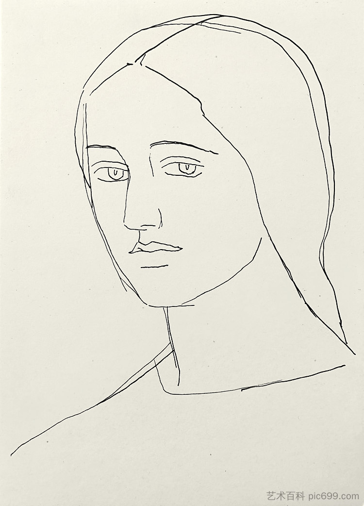 女性形象 Female image (c.1965 - c.1975)，赫里霍里·哈夫里连科