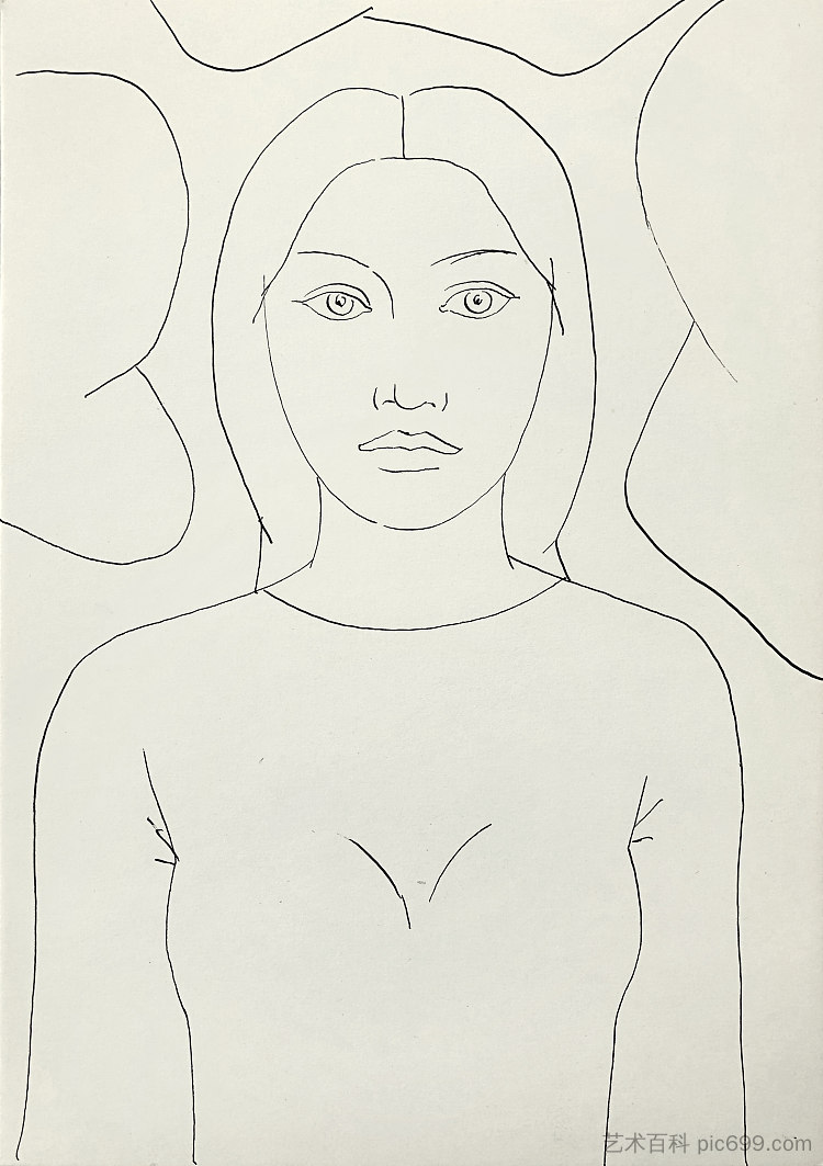 女性形象 Female image (c.1965 - c.1975),赫里霍里·哈夫里连科