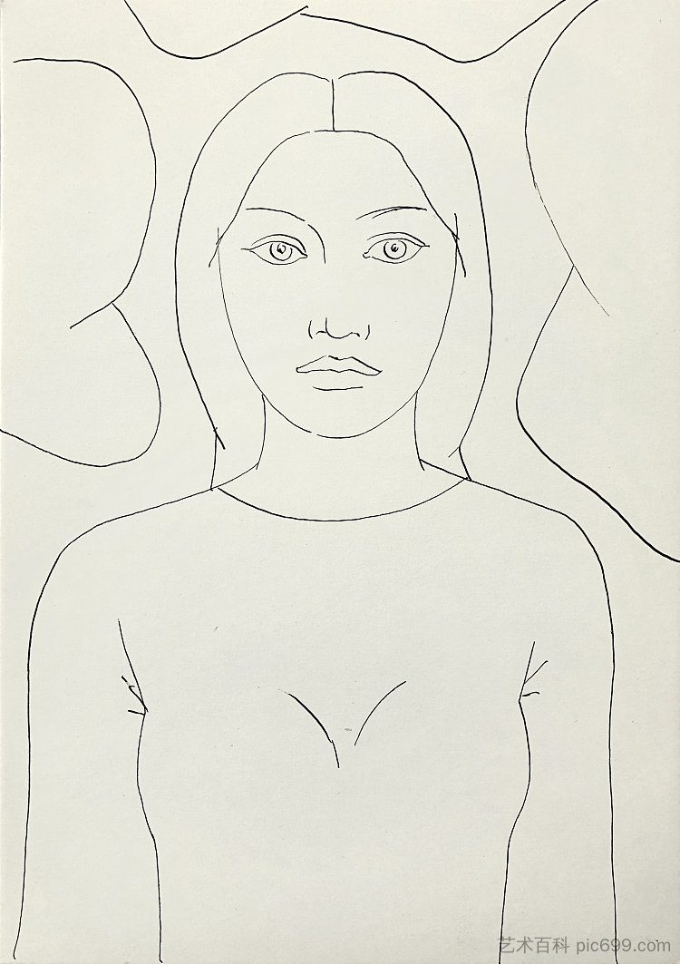 女性形象 Female image (c.1965 - c.1975)，赫里霍里·哈夫里连科