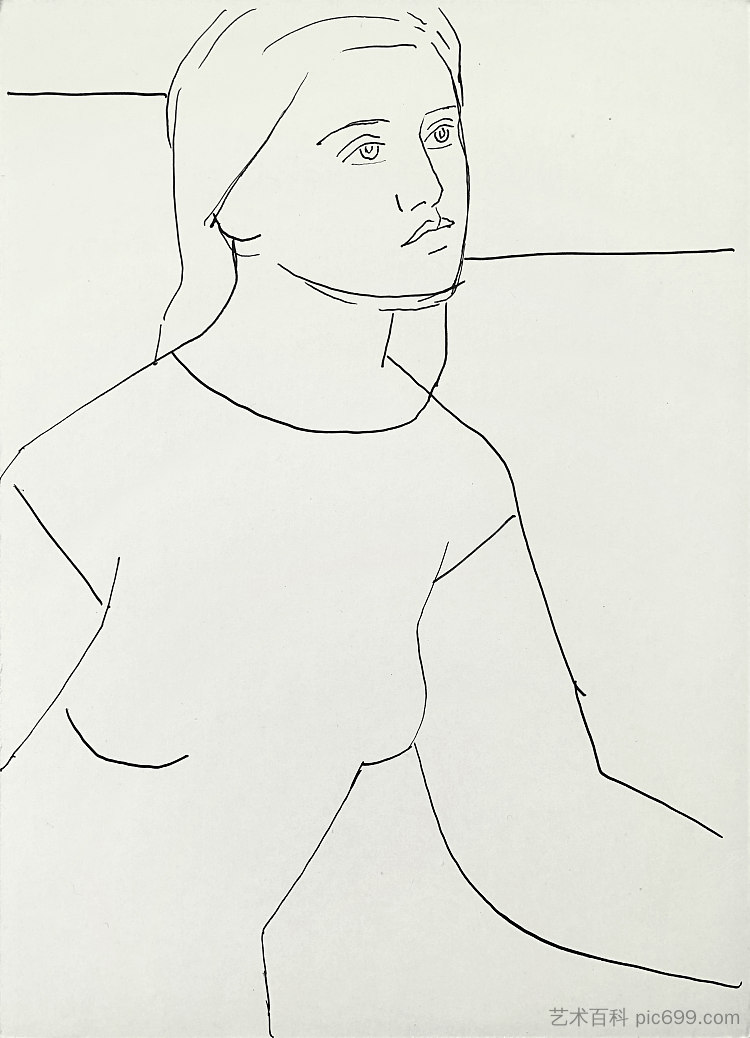 女性形象 Female image (c.1965 - c.1975)，赫里霍里·哈夫里连科