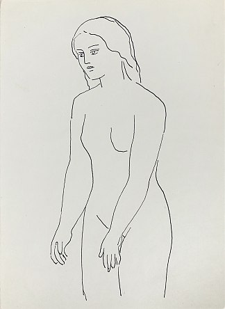 裸 Nude (c.1965 – c.1975)，赫里霍里·哈夫里连科