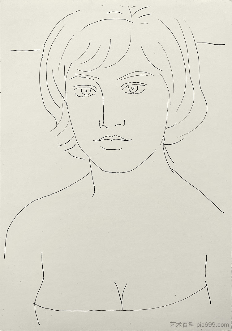 女性形象 Female image (c.1965 - c.1975)，赫里霍里·哈夫里连科