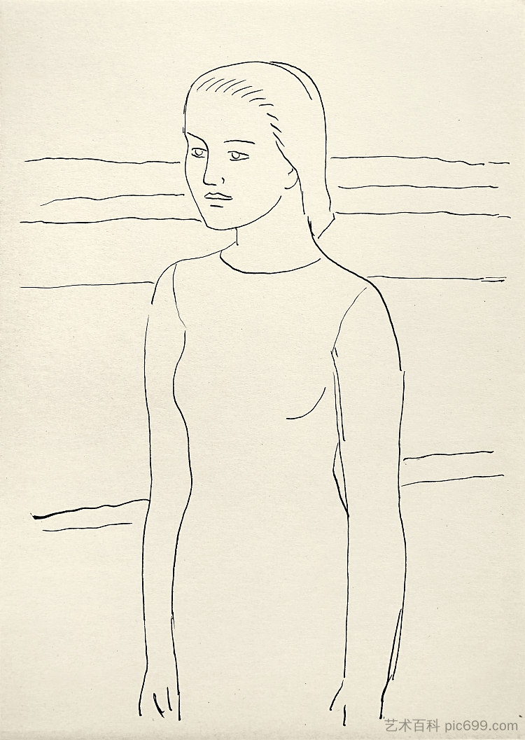 女性形象 Female image (c.1965 - c.1975)，赫里霍里·哈夫里连科