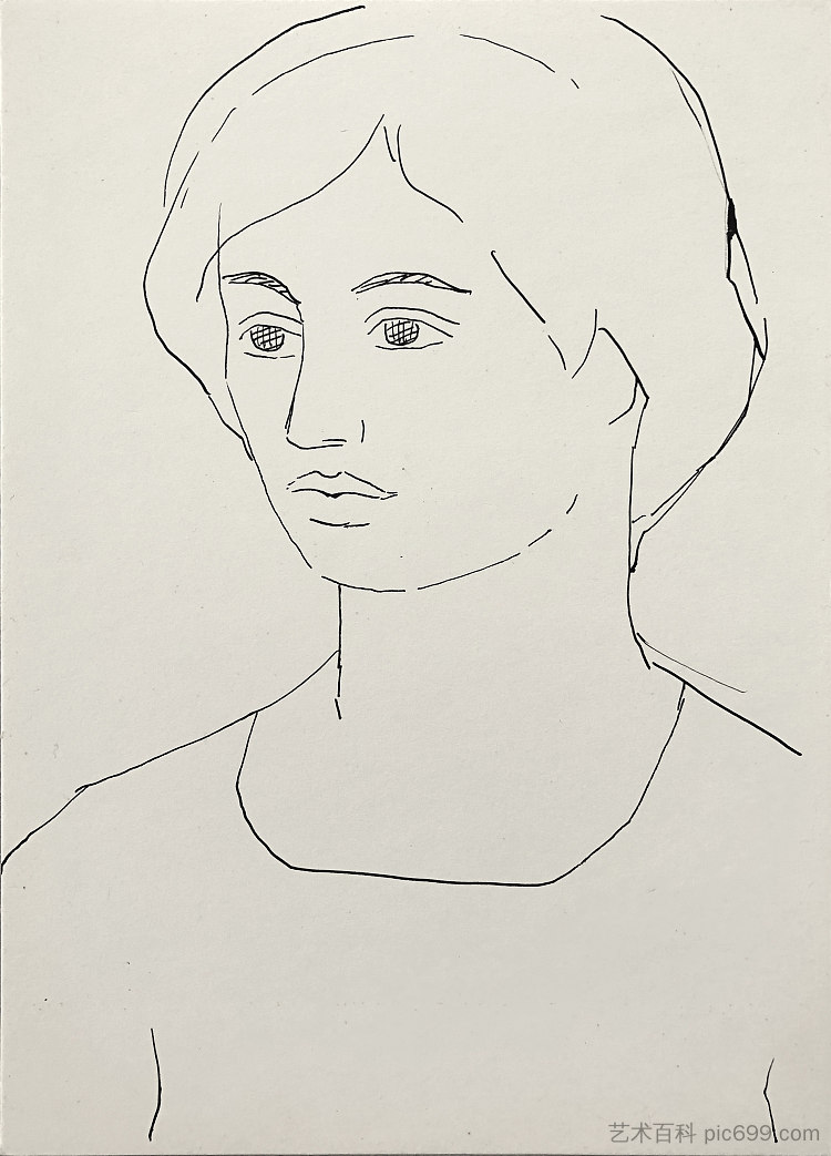 女性形象 Female image (c.1965 - c.1975)，赫里霍里·哈夫里连科