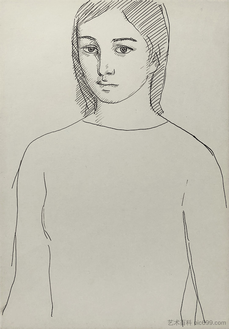 女性形象 Female image (c.1965 - c.1975)，赫里霍里·哈夫里连科