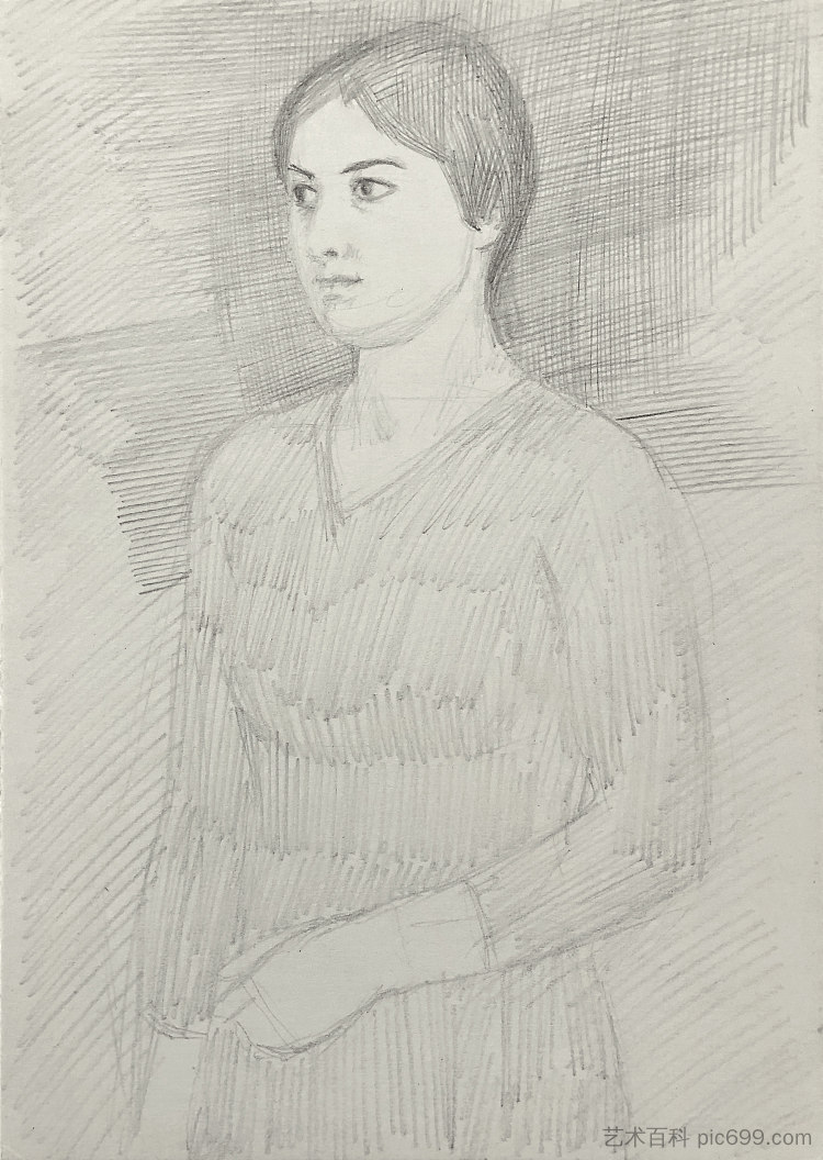 女性形象 Female image (c.1965 - c.1975)，赫里霍里·哈夫里连科