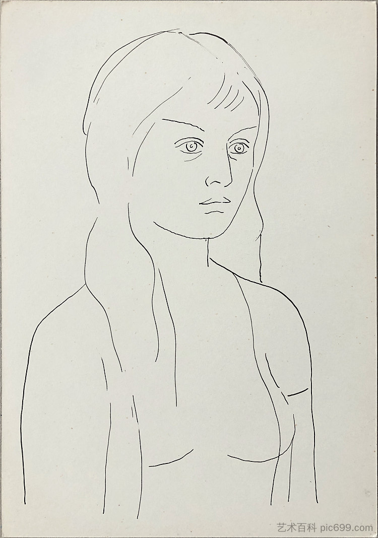 裸 Nude (c.1965 - c.1975)，赫里霍里·哈夫里连科