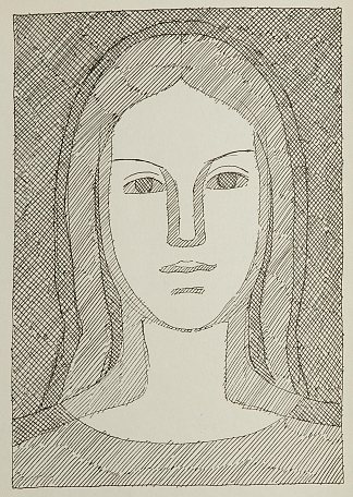 女性形象（比阿特丽斯） Female Image (Beatrice) (c.1965)，赫里霍里·哈夫里连科