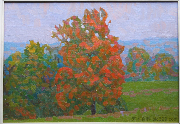 景观 Landscape (c.1969 - c.1970),赫里霍里·哈夫里连科
