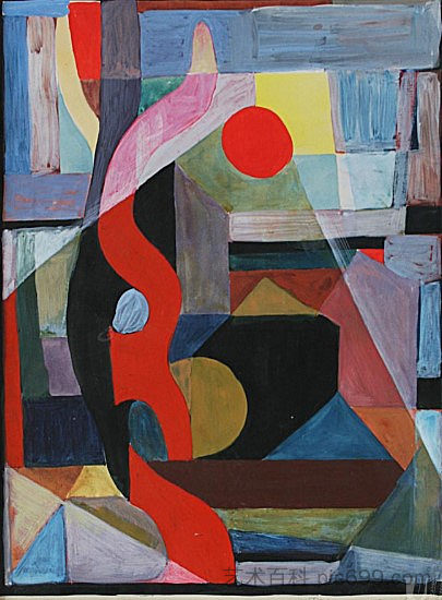 色彩构成 Color Composition (1962)，赫里霍里·哈夫里连科