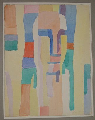 构图（自画像） Composition (Self-portrait) (1964)，赫里霍里·哈夫里连科