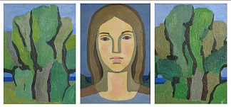 三联画《夏天》 Triptych ‘Summer’ (1965)，赫里霍里·哈夫里连科