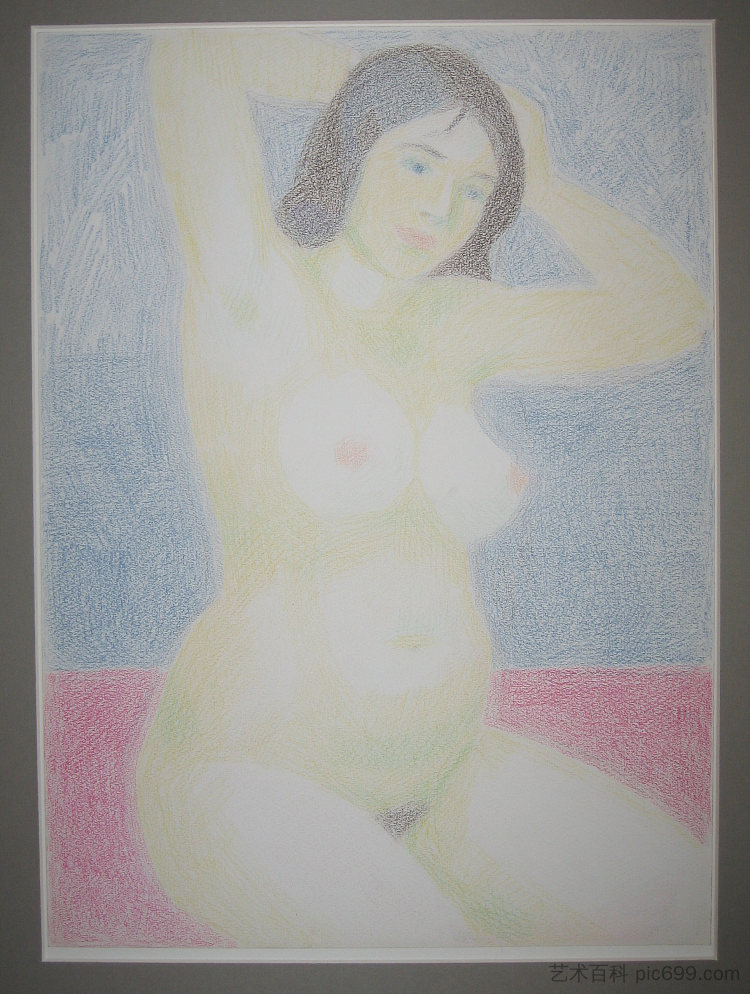 裸 Nude (c.1970 - c.1980)，赫里霍里·哈夫里连科