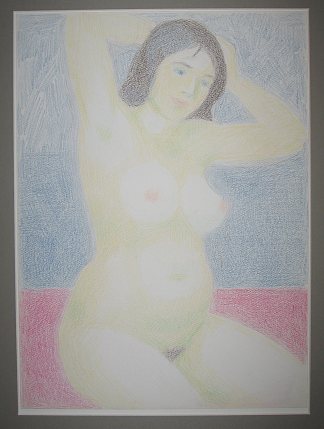 裸 Nude (c.1970 – c.1980)，赫里霍里·哈夫里连科