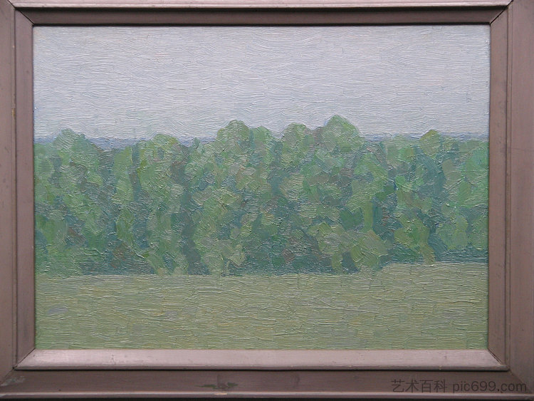 树 Trees (c.1975)，赫里霍里·哈夫里连科