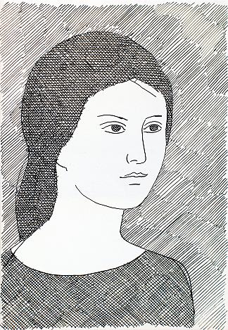 女性形象 Female image (c.1965)，赫里霍里·哈夫里连科