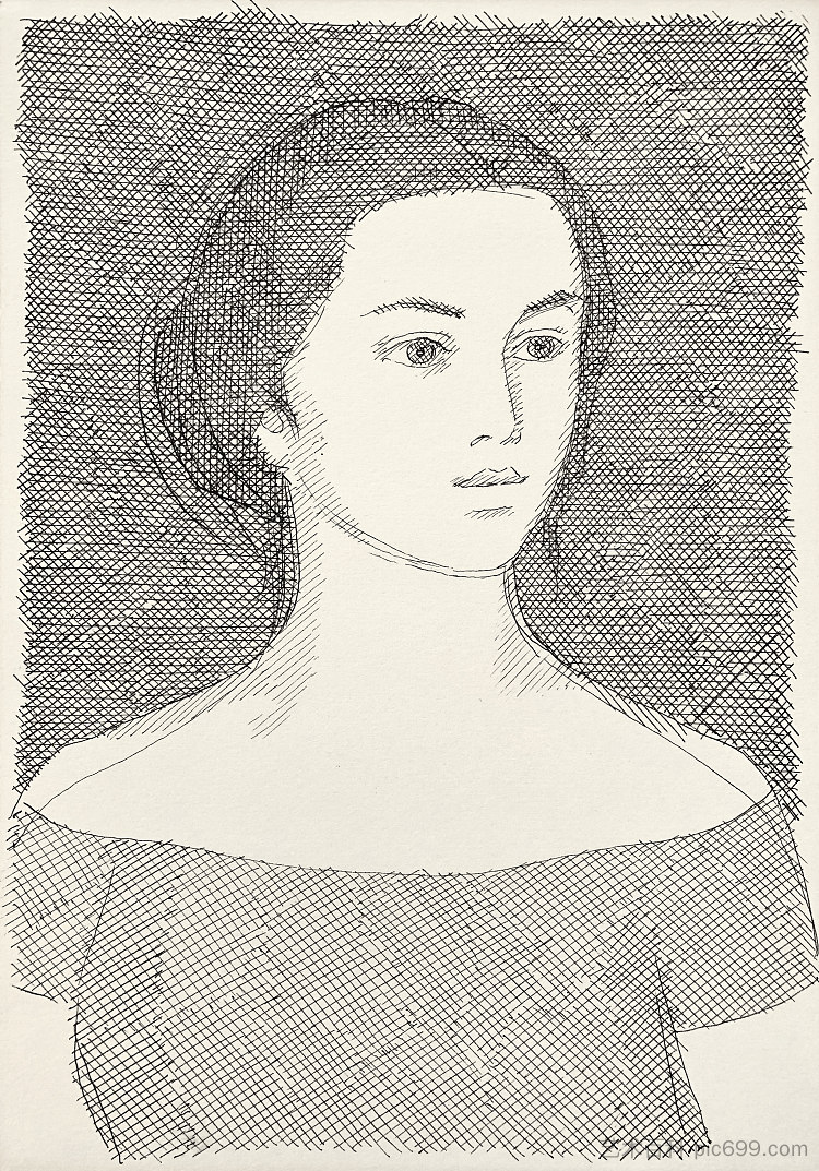 女性（普希金）形象 Female (Pushkin) image (c.1965 - c.1975)，赫里霍里·哈夫里连科