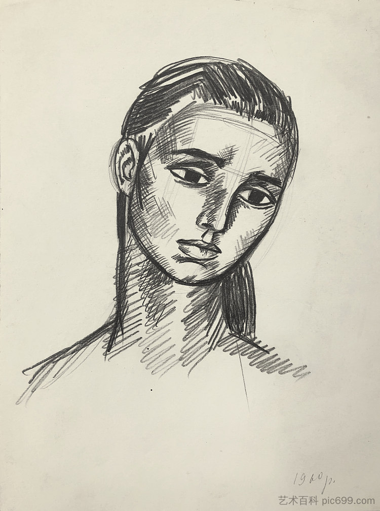 女性形象 Female image (1960)，赫里霍里·哈夫里连科