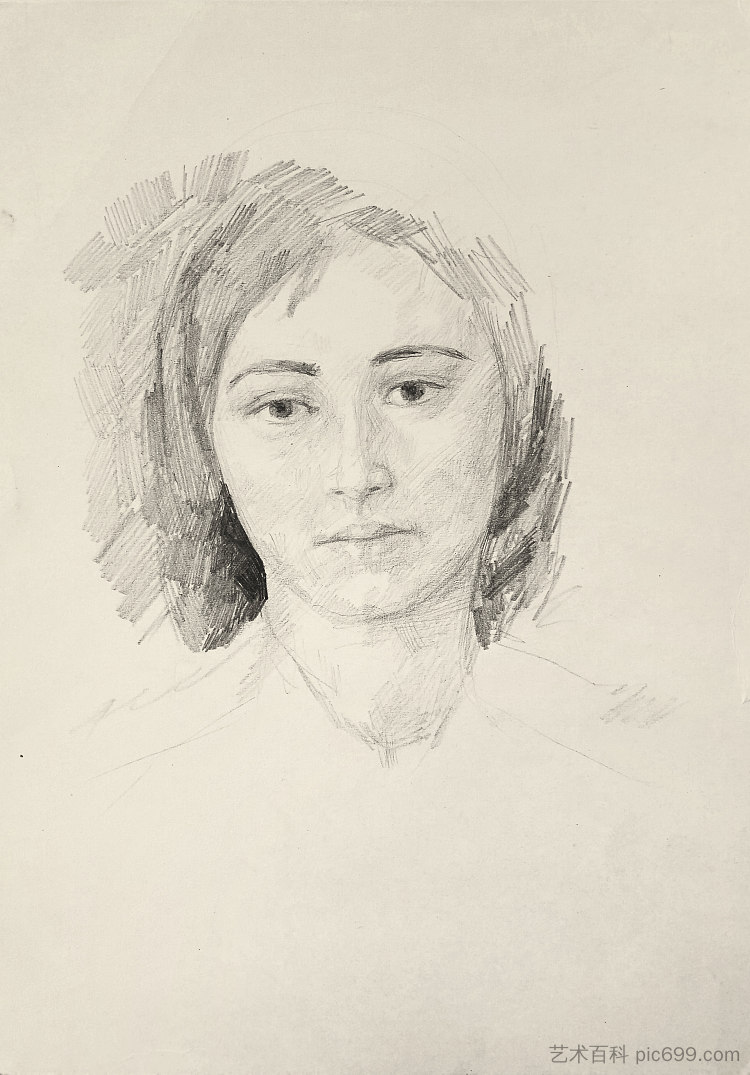 女性形象 Female image (c.1965 - c.1975),赫里霍里·哈夫里连科