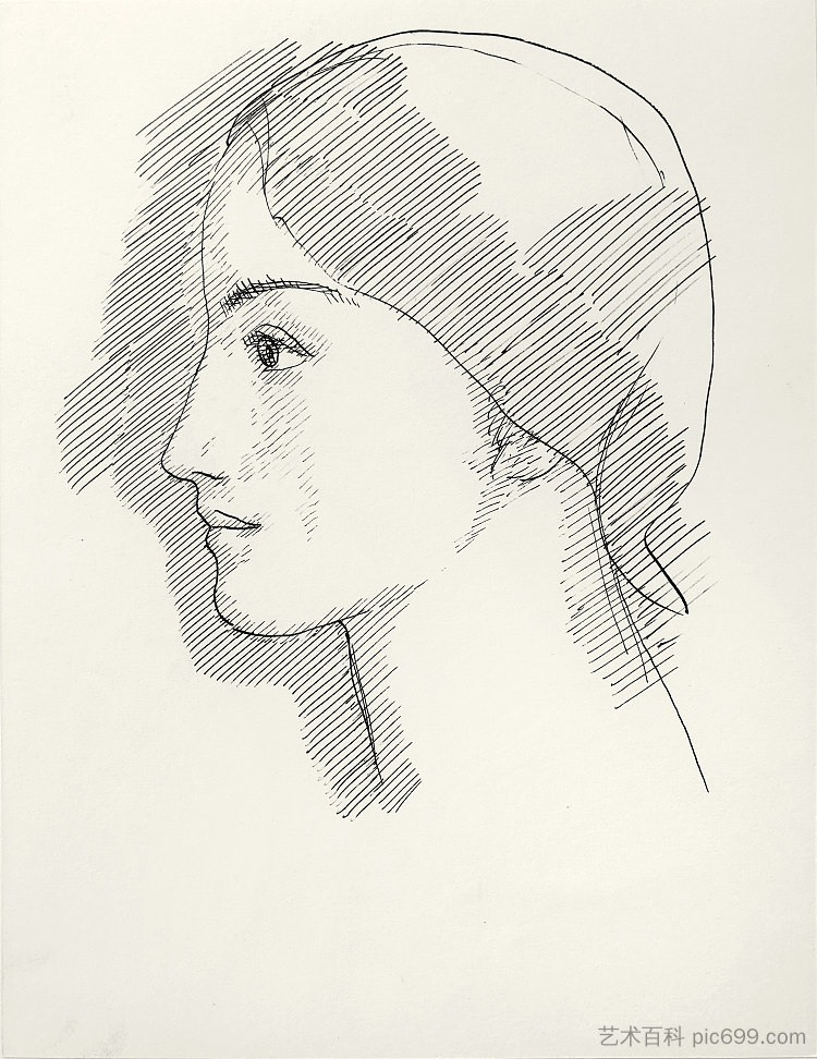 女性形象 Female image (c.1965 - c.1975)，赫里霍里·哈夫里连科