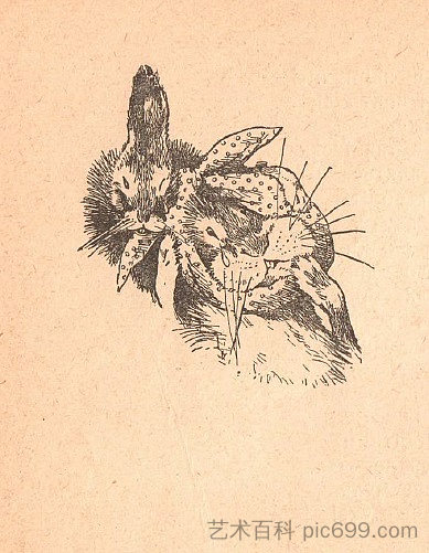 米哈伊尔·斯特尔马赫(Mikhail Stelmakh)的书《刺猬的风车里》(In the Hedgehog's Windmill)的插图 Illustrations for Mikhail Stelmakh's book "In the Hedgehog's Windmill" (1956),赫里霍里·哈夫里连科