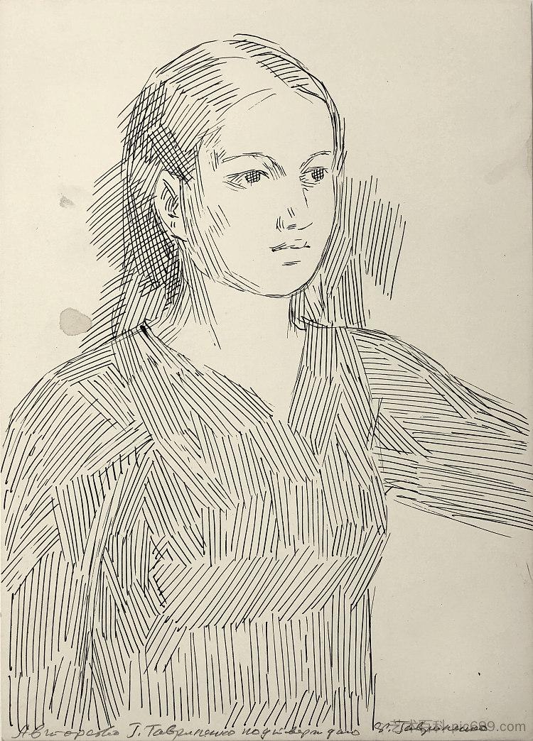 女性形象 Female image (c.1965 - c.1975)，赫里霍里·哈夫里连科