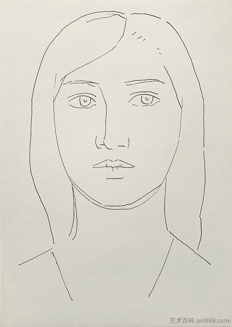 女性形象 Female image (c.1965 - c.1975)，赫里霍里·哈夫里连科