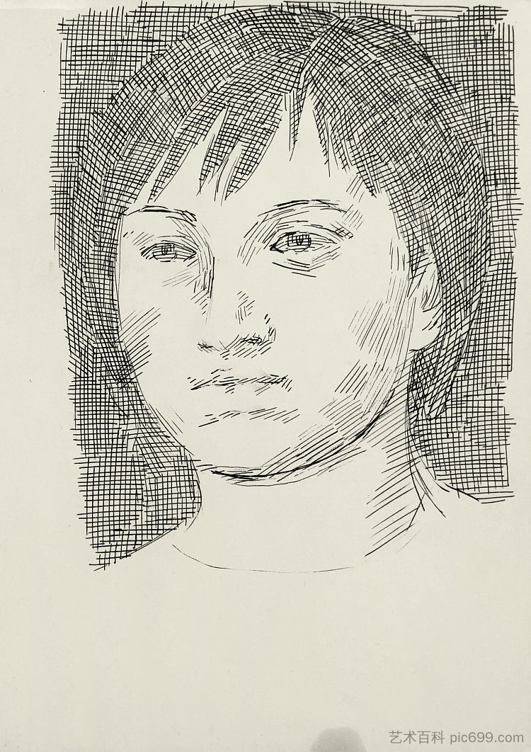 女性形象 Female image (c.1965 - c.1975)，赫里霍里·哈夫里连科