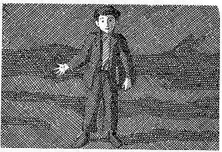 叶夫亨·古萨尔（Yevhen Gutsal）短篇小说集《在鹳村》的插图 Illustration for the collection of short stories by Yevhen Gutsal “In the stork village” (1969)，赫里霍里·哈夫里连科