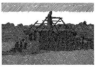 叶夫亨·古萨尔（Yevhen Gutsal）短篇小说集《在鹳村》的插图 Illustration for the collection of short stories by Yevhen Gutsal “In the stork village” (1969)，赫里霍里·哈夫里连科