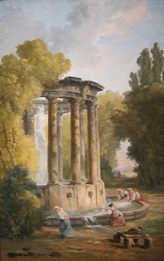 洗衣女工 The Washer Women (1792)，休伯特·罗伯特