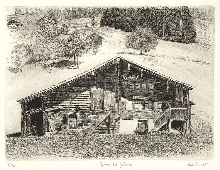 格施塔德附近的格伦德 - 巴巴雷拉木屋 Grund bei Gstaad - chalet Barbarella (1986; Feutersoey,Switzerland  )，胡伯廷海耶曼