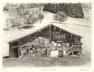 格施塔德附近的格伦德 – 巴巴雷拉木屋 Grund bei Gstaad – chalet Barbarella (1986; Feutersoey,Switzerland                     )，胡伯廷海耶曼