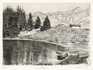 沃州的“雷托”湖 Lake ‘Retaud’ in Canton Vaud (1986)，胡伯廷海耶曼