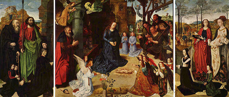 波蒂纳里三联画 Portinari Triptych (c.1475),胡果·凡·德·格斯