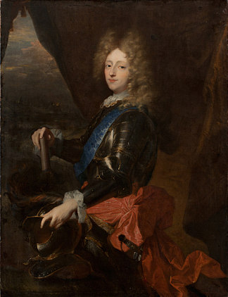布罗意公爵的肖像 Portrait of the Duc de Broglie (1693)，亚森特·里戈