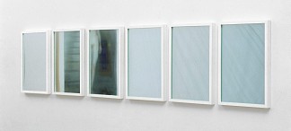 1-6玻璃/镜片 1-6 glass / mirror piece (1967)，伊恩·伯尔尼