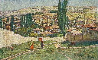 巴赫奇萨赖 Bakhchisaray (c.1920)，伊利亚·马什科娃