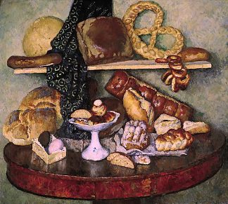 莫斯科 菜式： 面包 Moscow Food: Breads (1924)，伊利亚·马什科娃