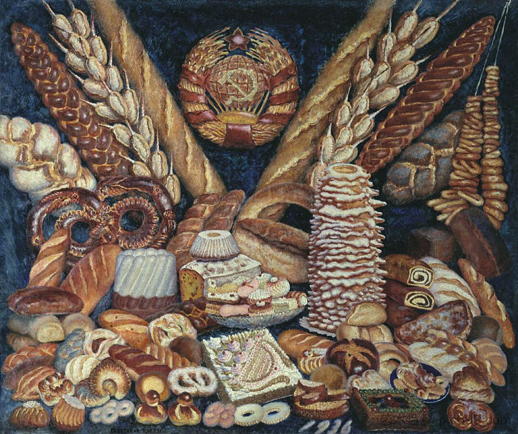 苏联面包 Soviet breads (1936)，伊利亚·马什科娃