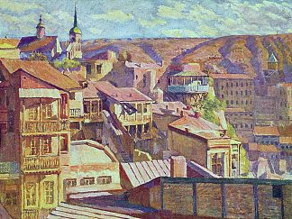 第比利斯。迈丹 Tbilisi. Maidan (c.1920)，伊利亚·马什科娃