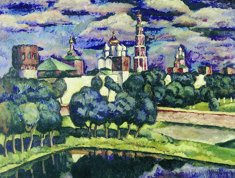 新圣女修道院 The Novodevichy Convent (1912 - 1913),伊利亚·马什科娃