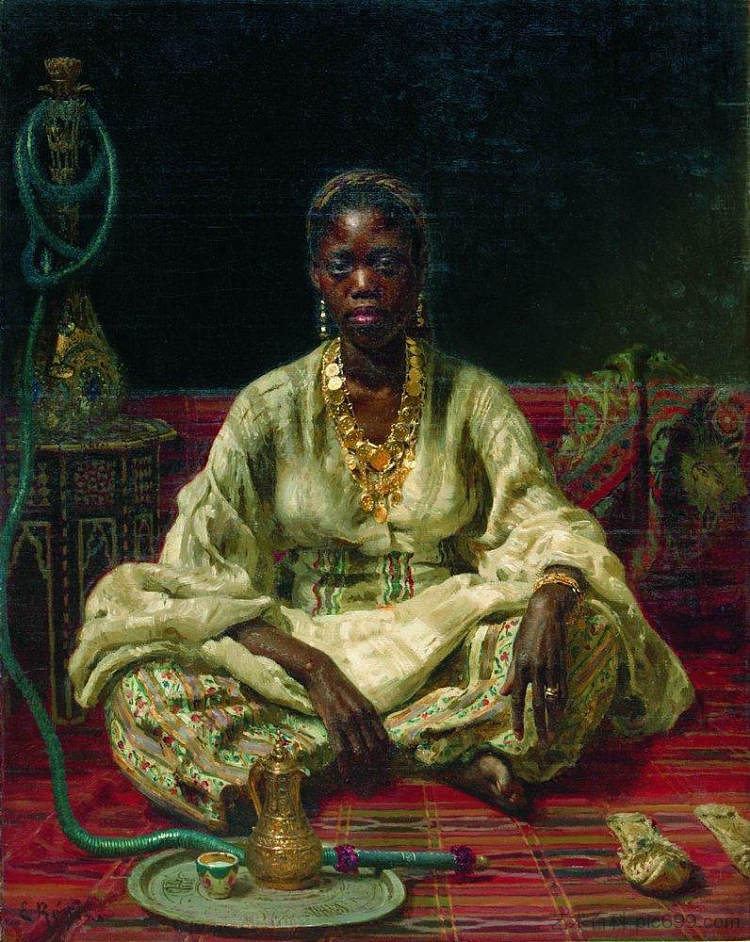 内格斯 Negress (1876)，伊利亚·叶菲莫维奇·列宾