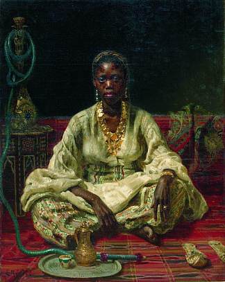 内格斯 Negress (1876)，伊利亚·叶菲莫维奇·列宾